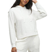Slub Double Knit Seamed Hoodie - Pearl