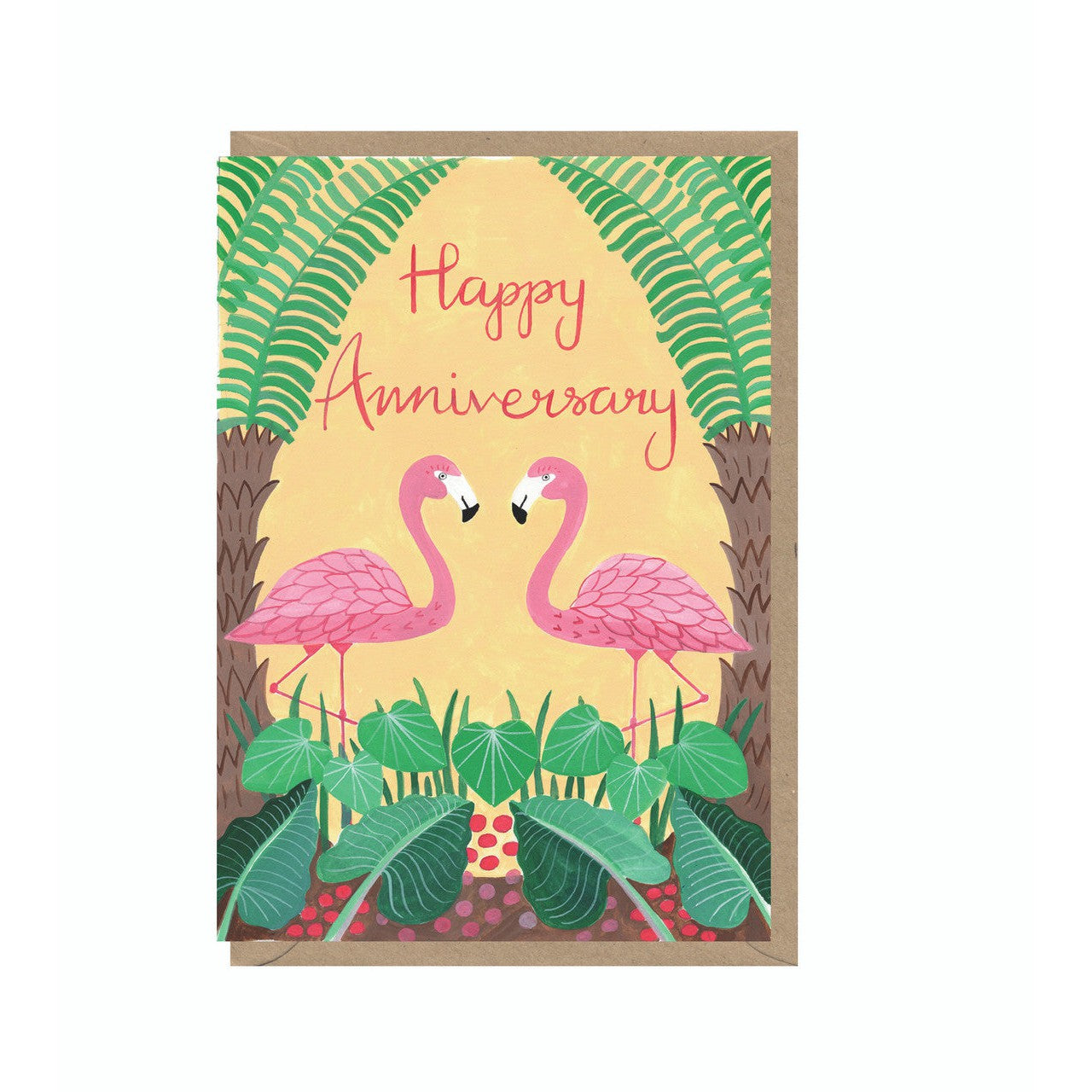 Flamingo Greeting Card