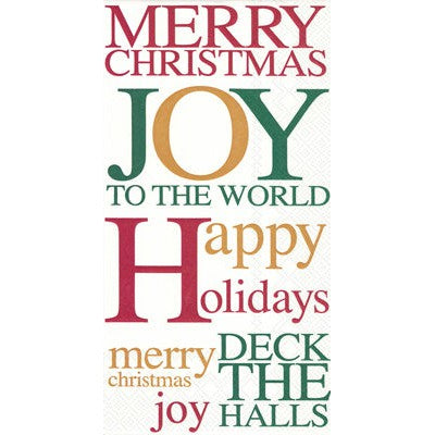 Joy To The World Guest Towel