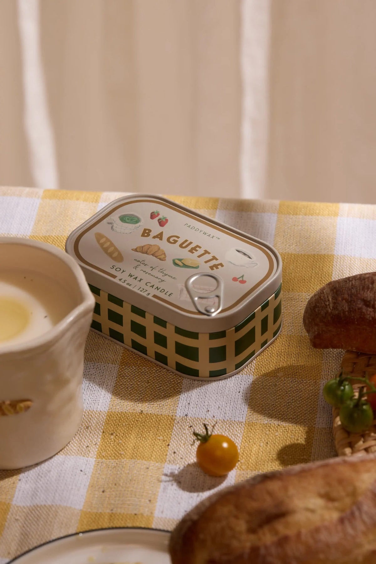Baguette Soy Wax 4.5oz Candle