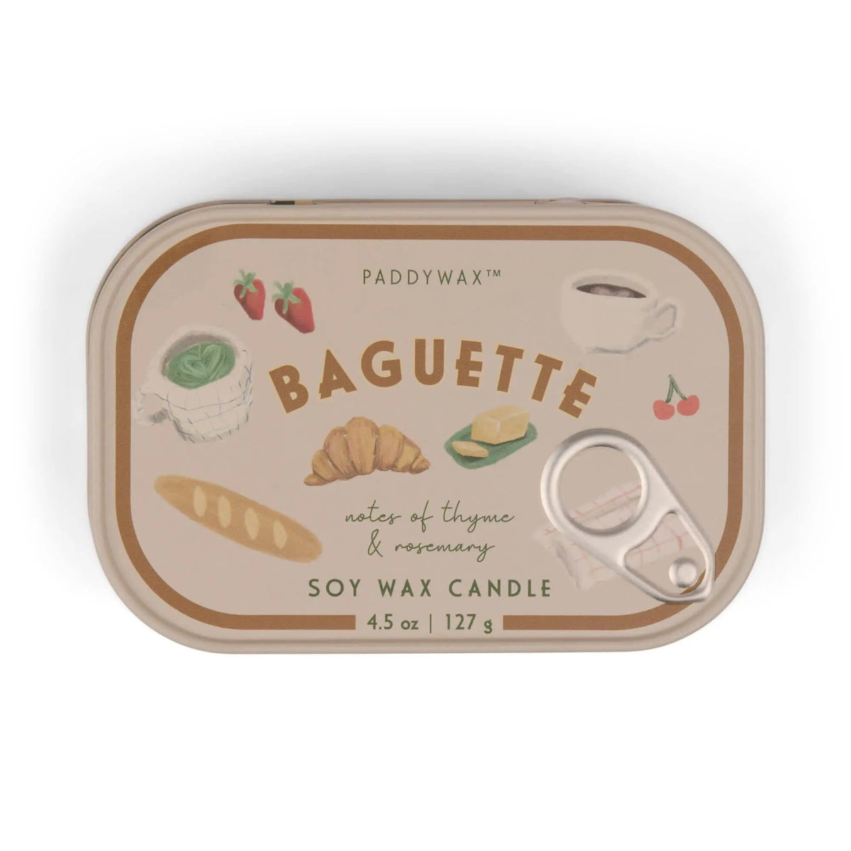 Baguette Soy Wax 4.5oz Candle