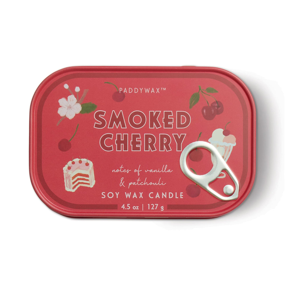 Smoked Cherry Soy Wax 4.5oz Candle