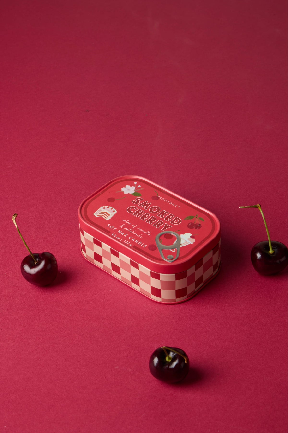 Smoked Cherry Soy Wax 4.5oz Candle