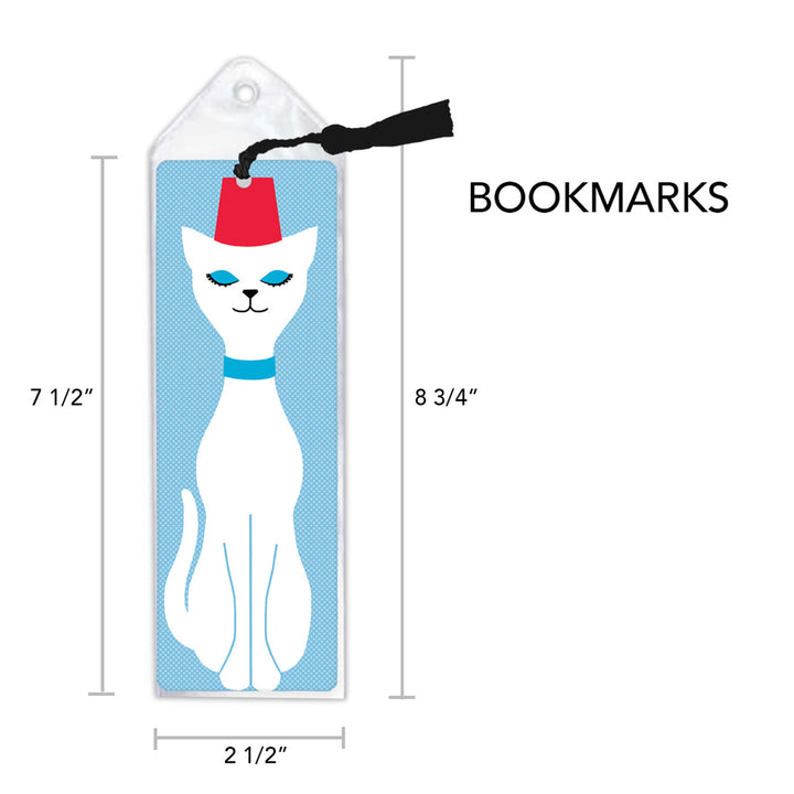 Bookmark: Cat With Fez