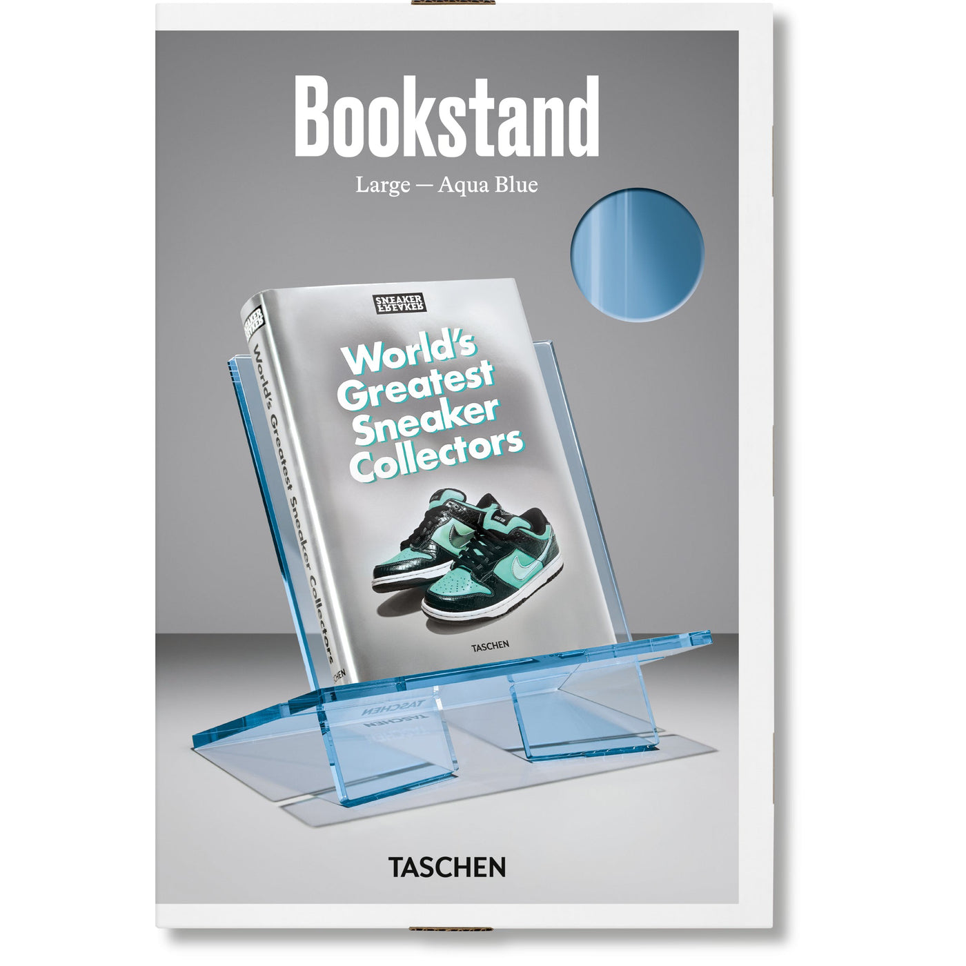 TASCHEN's Bookstand - Large - Aqua Blue