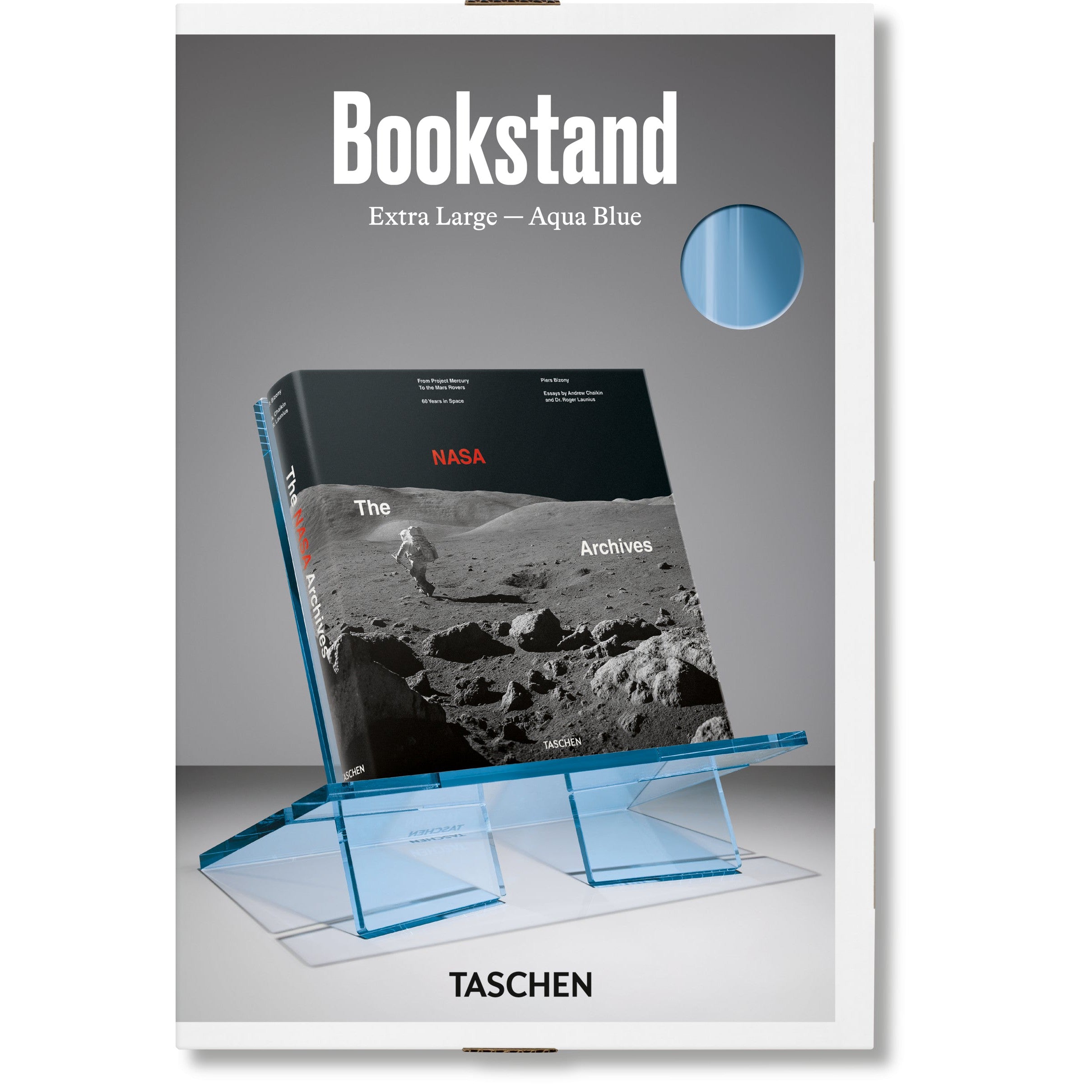 TASCHEN's Bookstand - Extra Large - Aqua Blue – Just Fabulous Palm Springs
