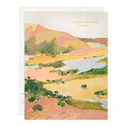 In The Beginning Love Greeting Card