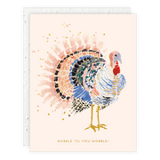 Gobble Gobble Greeting Card