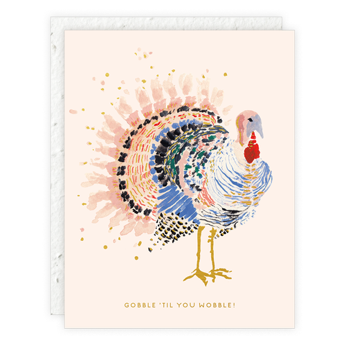 Gobble Gobble Greeting Card