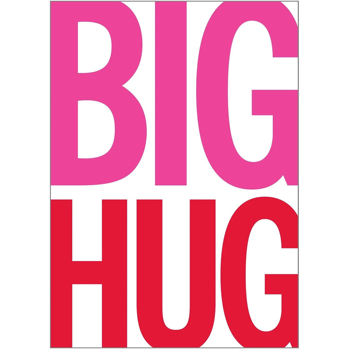 Big Hug Greeting Card