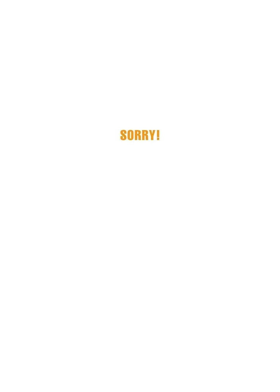 My Bad Apology Greeting Card