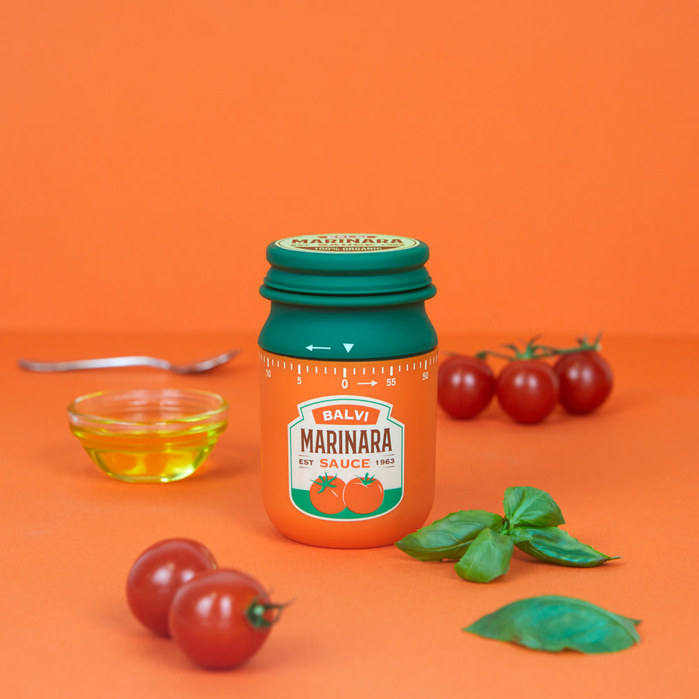 Marinara Sauce Jar Kitchen Timer