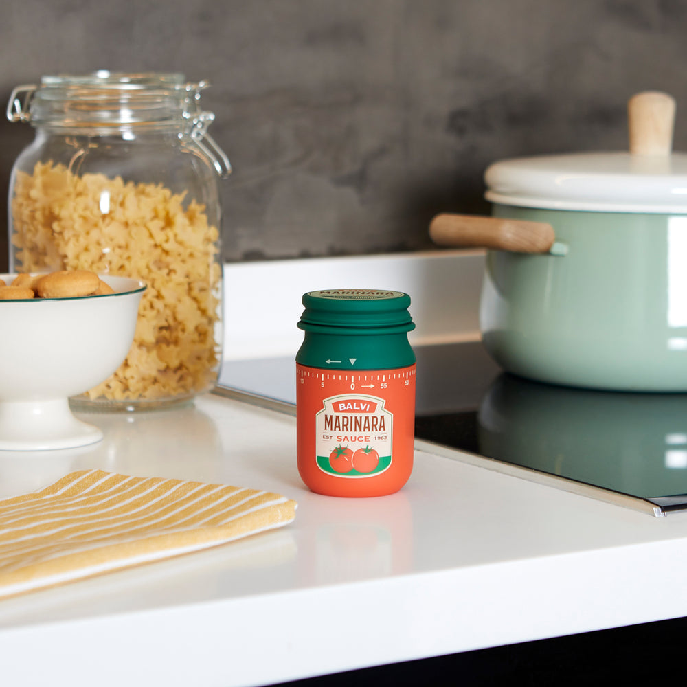 Marinara Sauce Jar Kitchen Timer