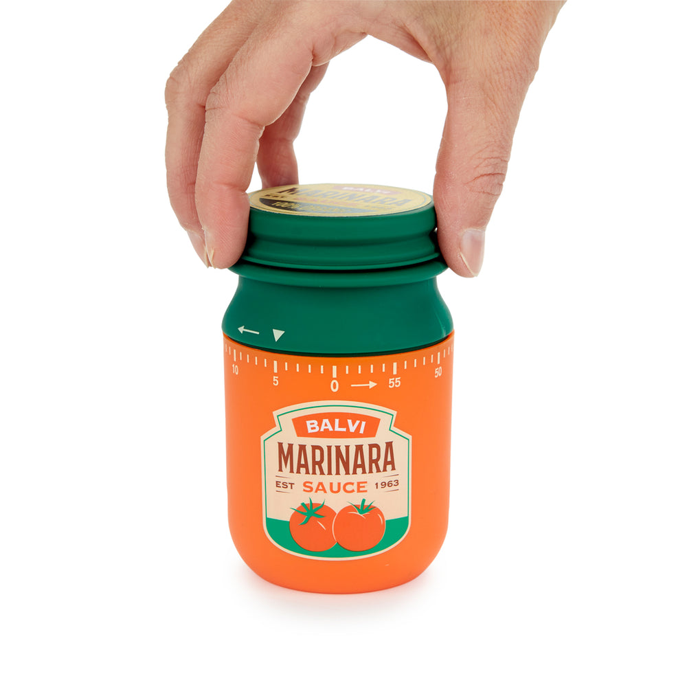 Marinara Sauce Jar Kitchen Timer