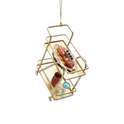 Metal Bar Cart Ornament - Pastries Tray