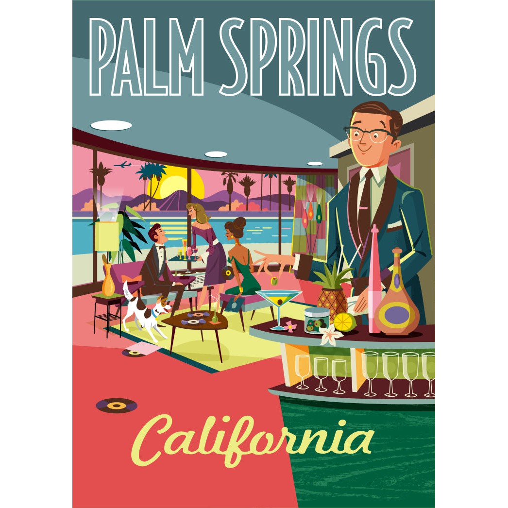 Magnet: Palm Springs "Mad Men" Cocktails - Just Fabulous Palm Springs