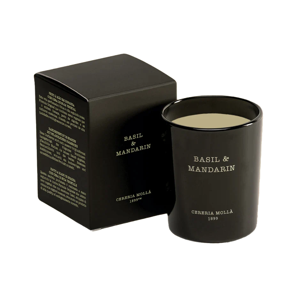 Basil & Mandarin Premium Mini Candle - Just Fabulous Palm Springs