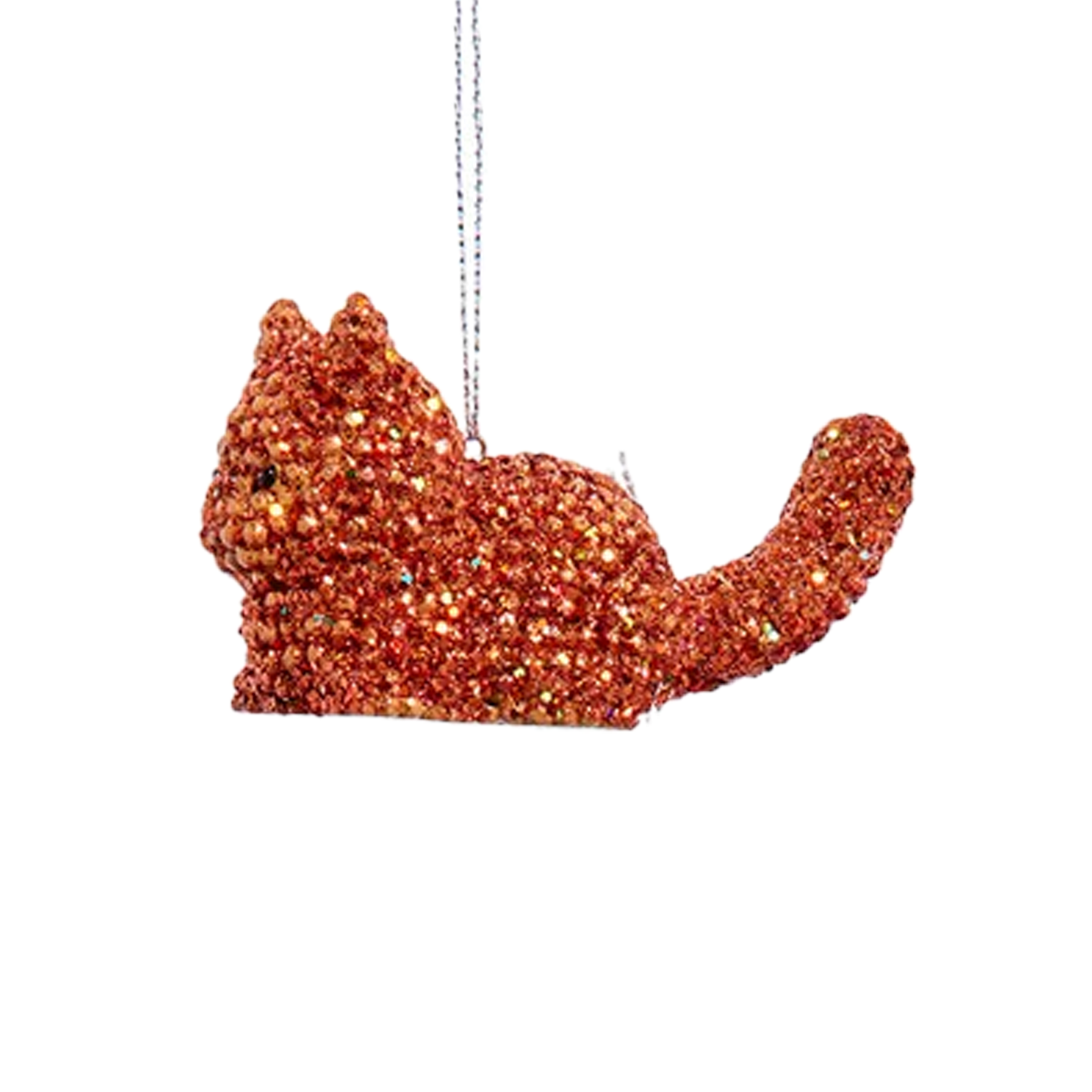 Bedazzled Animal Ornament - Cat