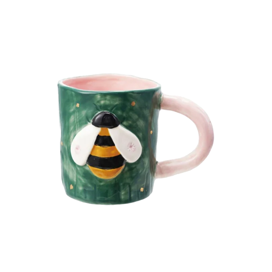 Stoneware Bug Mug - Bee