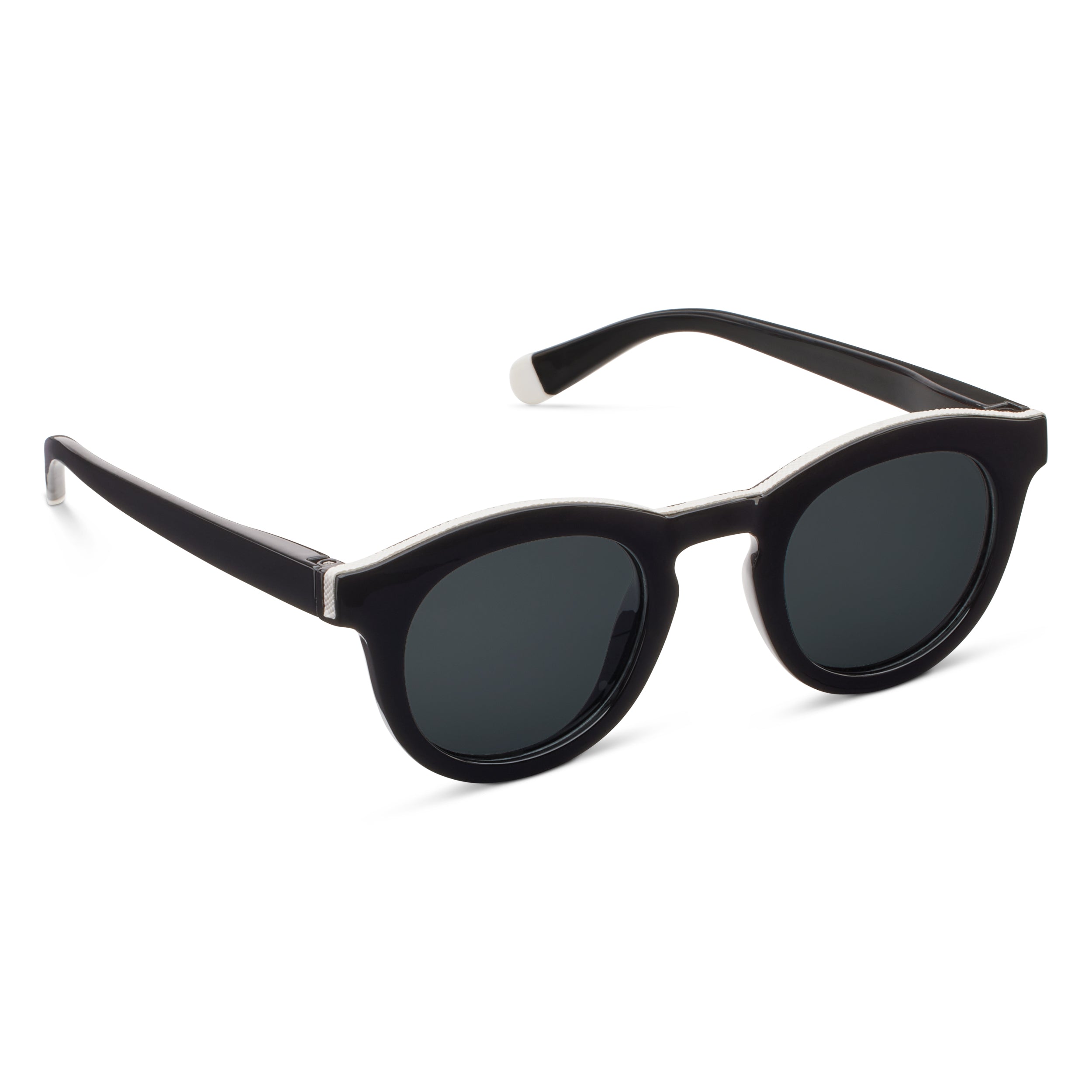 Beverly Shores Reading Sunglasses - Black/White