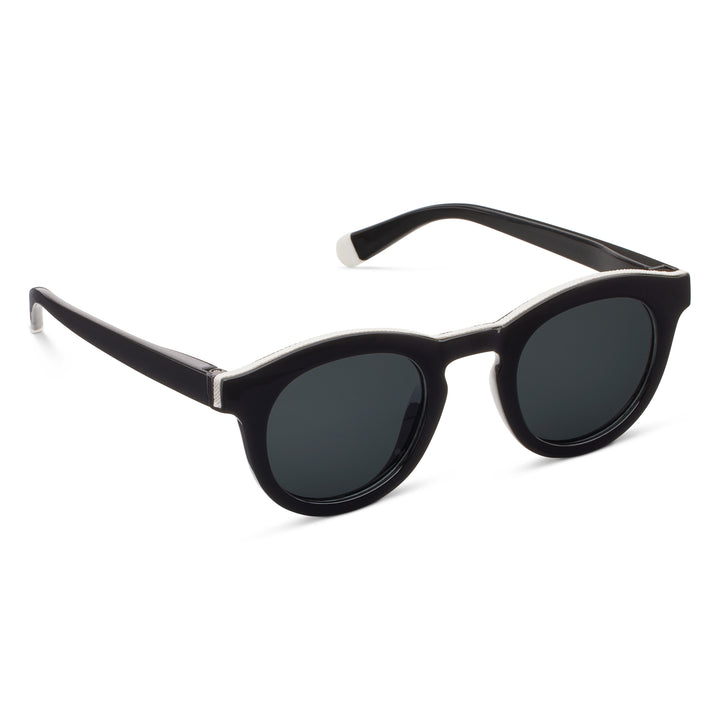 Beverly Shores Reading Sunglasses - Black/White