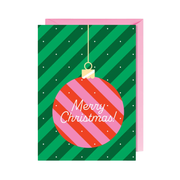Big Bauble Holiday Card - Just Fabulous Palm Springs