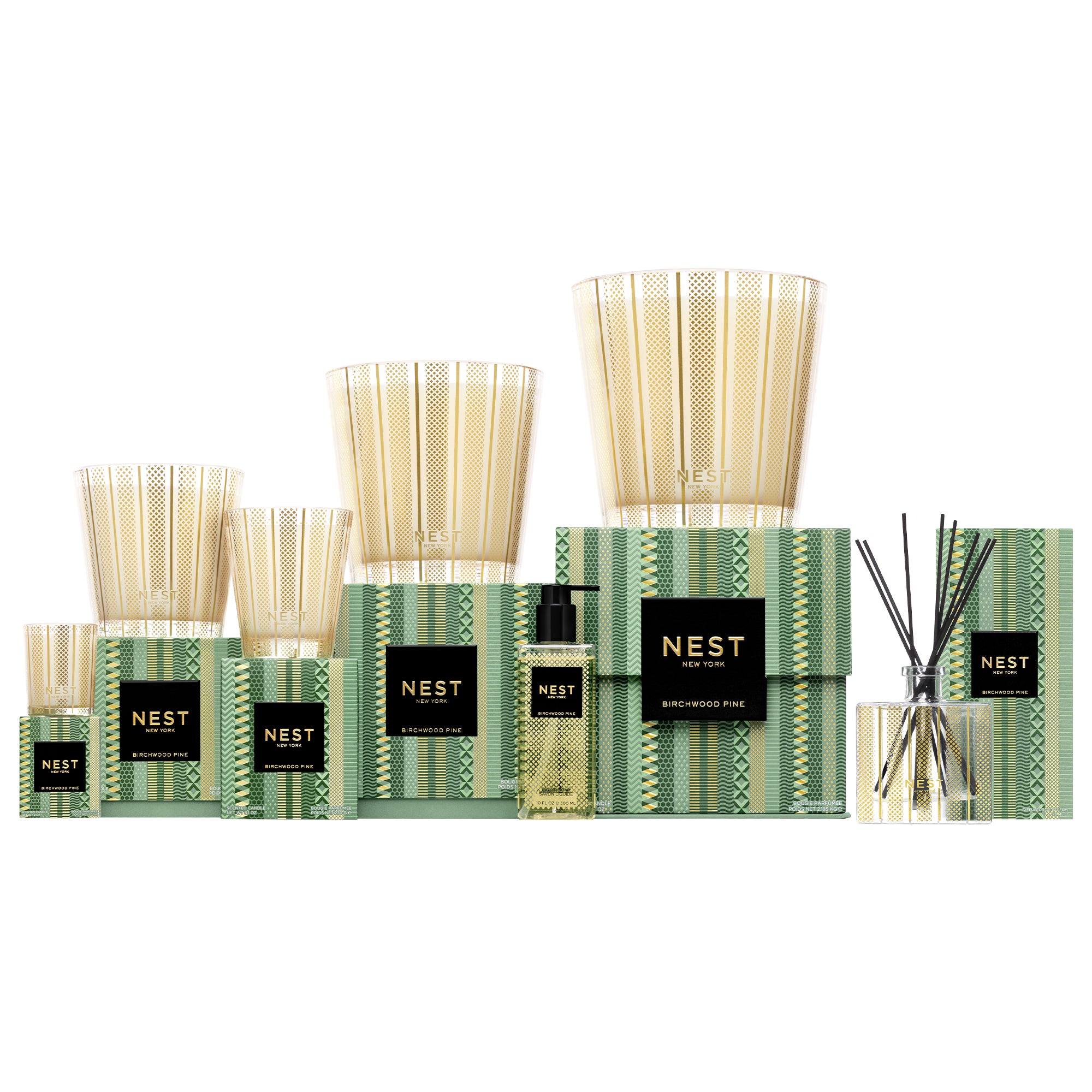 Birchwood Pine Candle and Diffuser Set