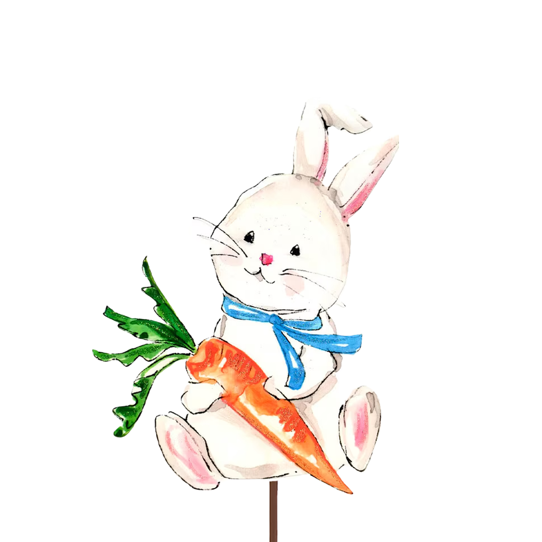 Baby Bunnies Metal Easel - Blue Ribbon