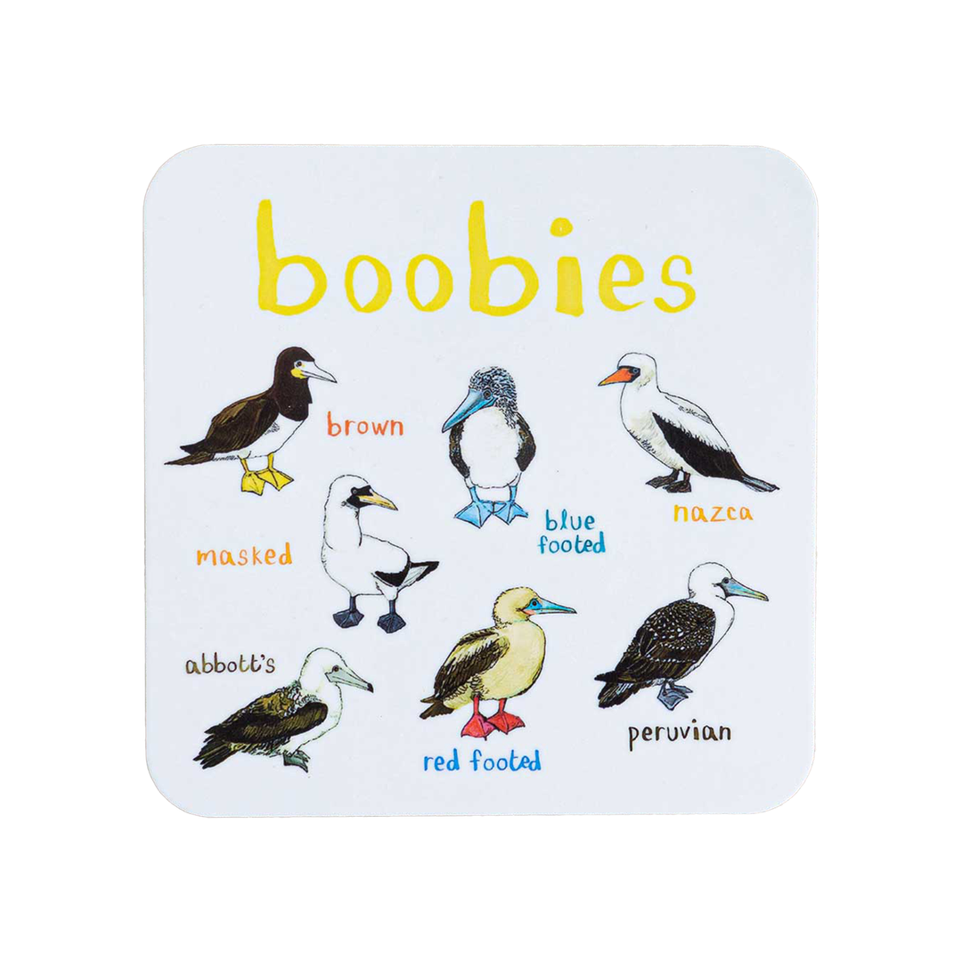 Boobies Bird Coaster