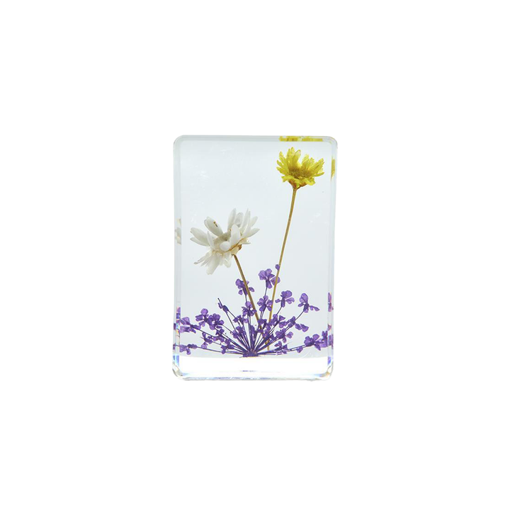 Wildflowers Pressed Floral Keepsake In Gift Box - Brazilian Star Purple - Just Fabulous Palm Springs