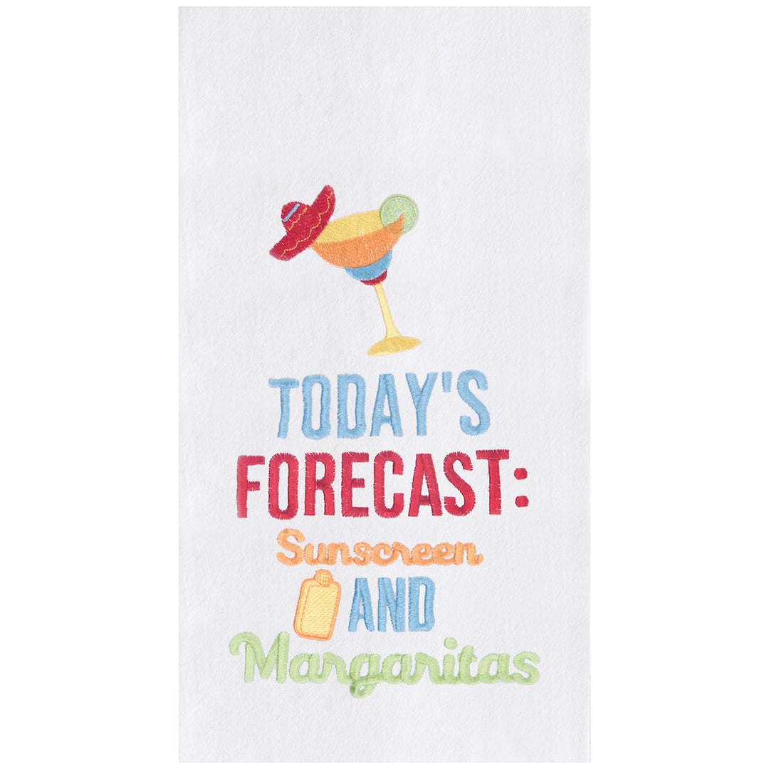 Today's Forecast Kitchen Towel - Just Fabulous Palm Springs