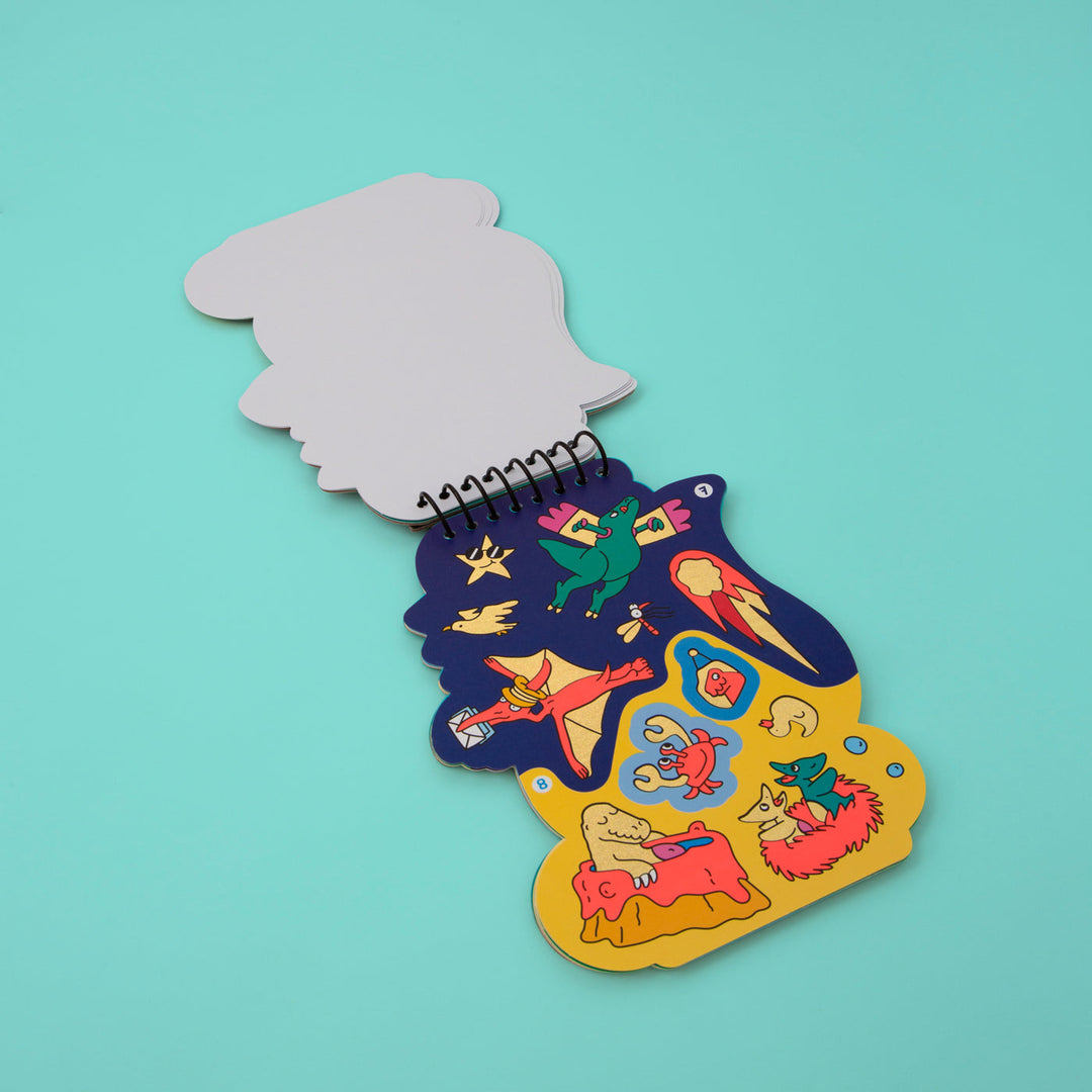 Dino Sticker Activity Book