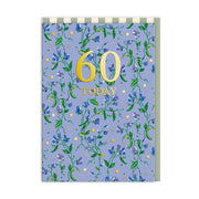 60 Sweat Peas Birthday Card