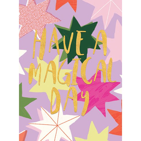 Have A Magical Day Birthday Card