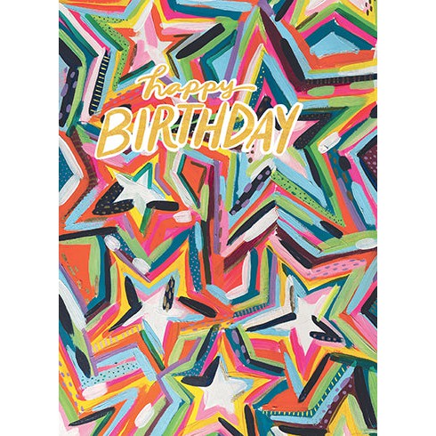 Etoiles Birthday Card