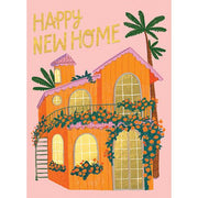Orange House Greeting Card