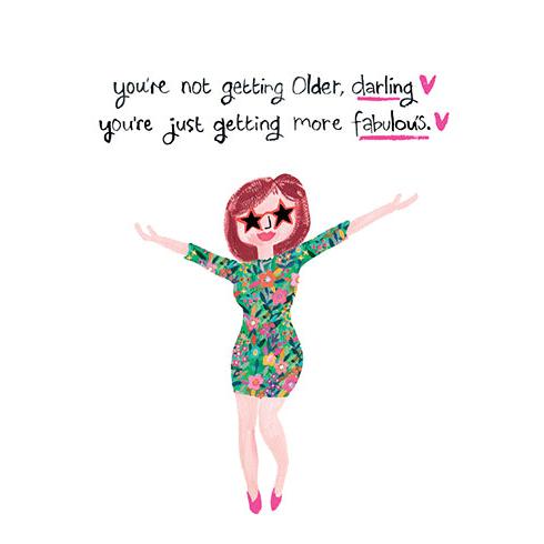 Fabulous Birthday Card - Just Fabulous Palm Springs