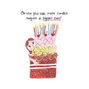 Bigger Cake Birthday Card - Just Fabulous Palm Springs