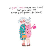 Besties Birthday Card - Just Fabulous Palm Springs