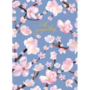 Faith Flowers Sympathy Greeting Card - Just Fabulous Palm Springs