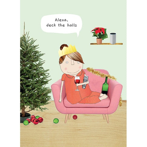 Alexa, Deck The Halls Holiday Boxed Cards