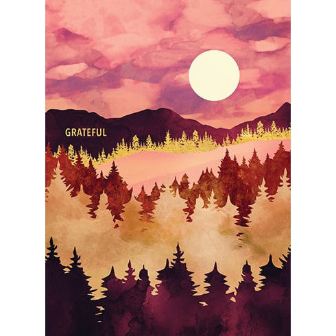 Autumn Sunset Holiday Card - Just Fabulous Palm Springs