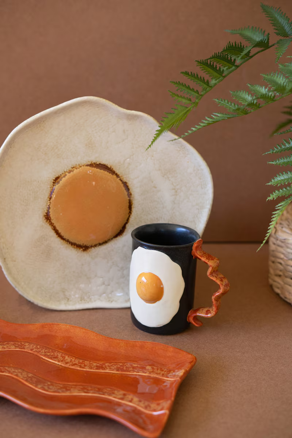 Bacon & Eggs Ceramic Mug