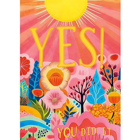 Yes Greeting Card