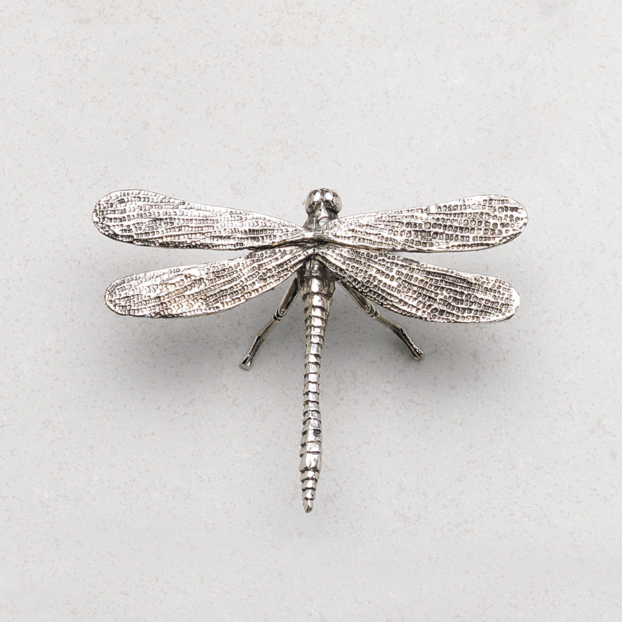 Decorative Antique Pewter Dragonfly - Just Fabulous Palm Springs