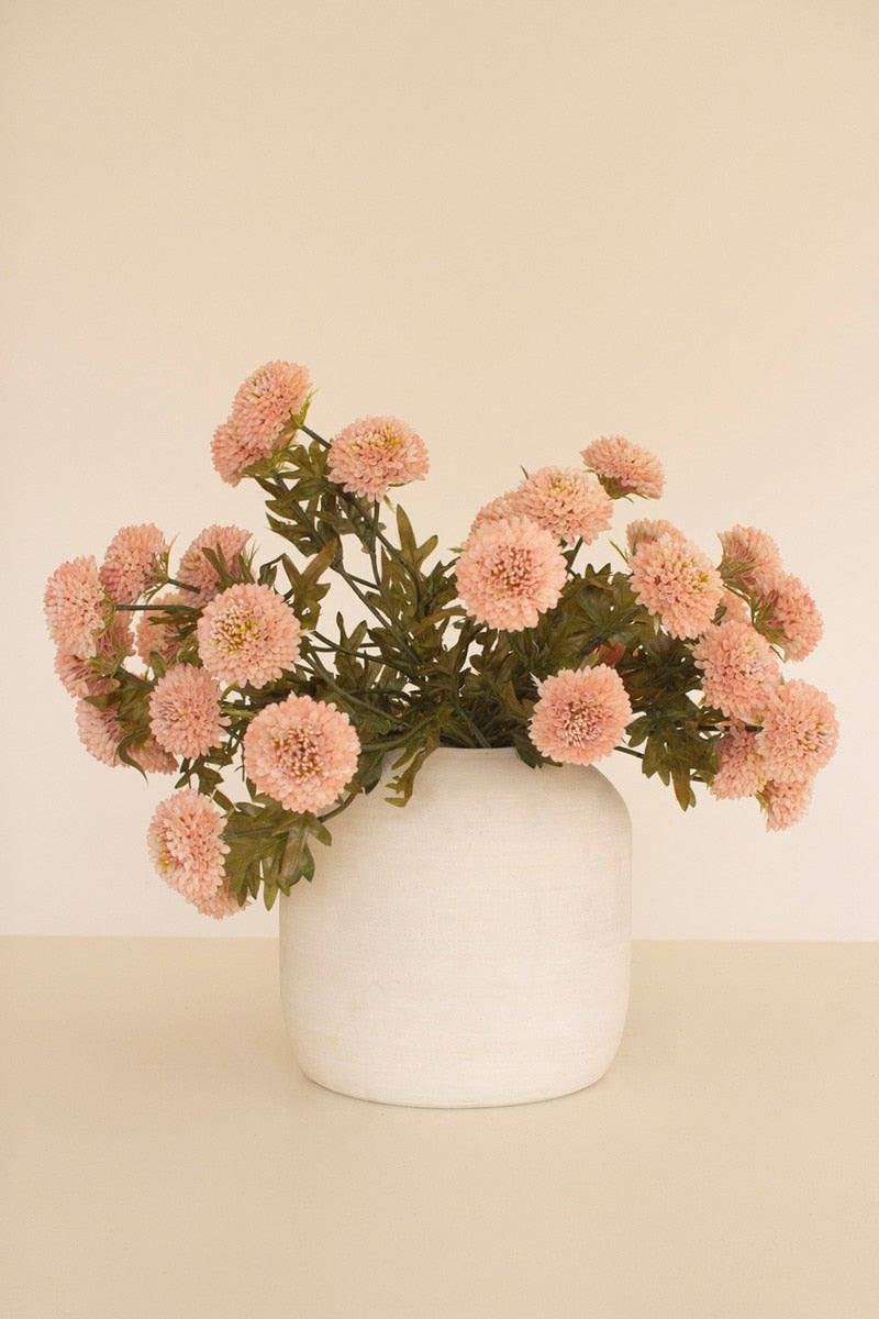 Bundle Of Artificial Light Pink Dahlias
