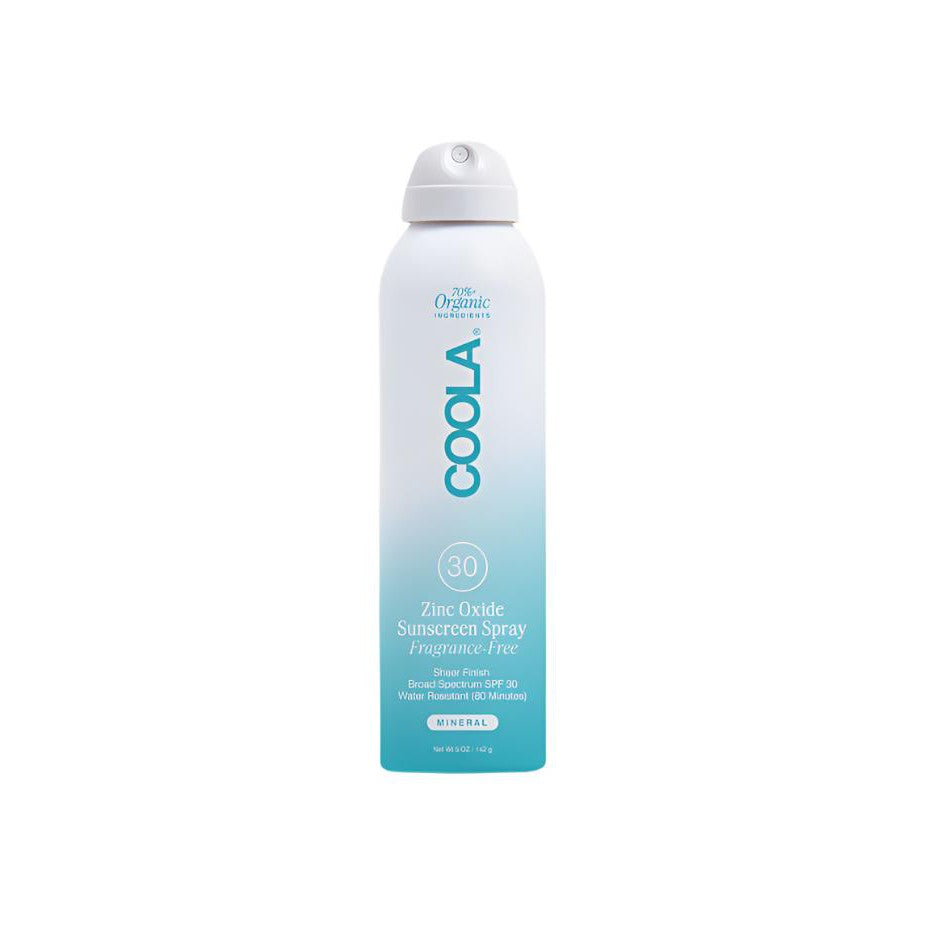 SPF 30 Coola Zinc Oxide Sunscreen Spray - Fragrance Free - 5oz