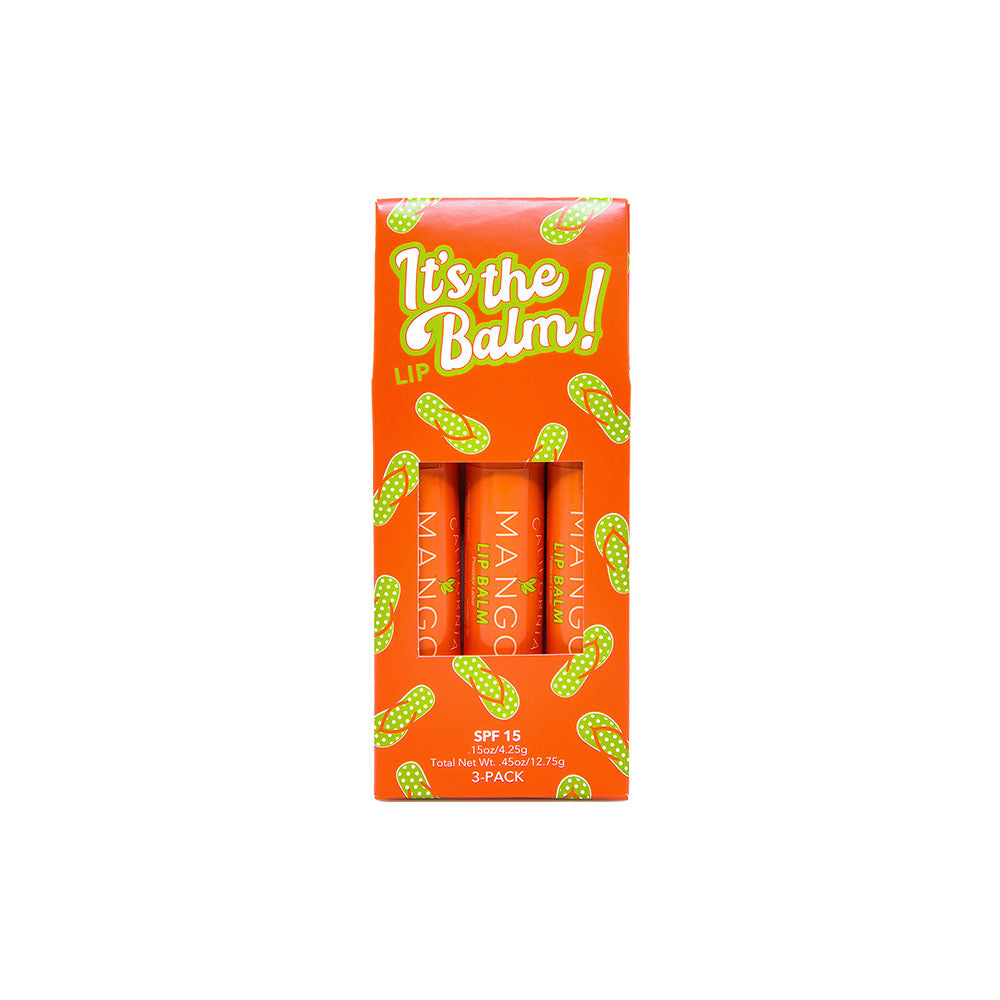 It's the Balm! 3-Pack Lip Balm - Just Fabulous Palm Springs