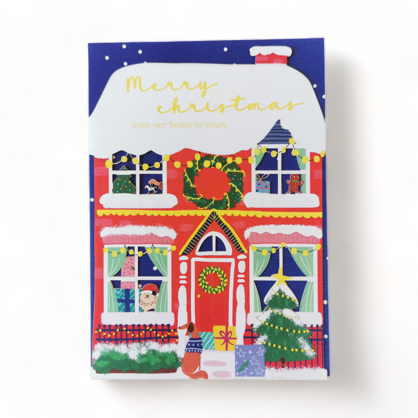 Christmas House Holiday Greeting Card