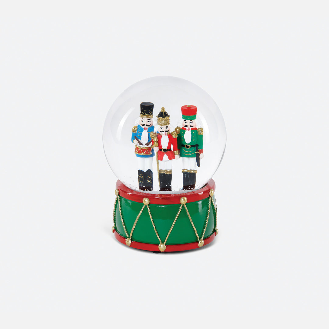 Nutcracker Snow Globe